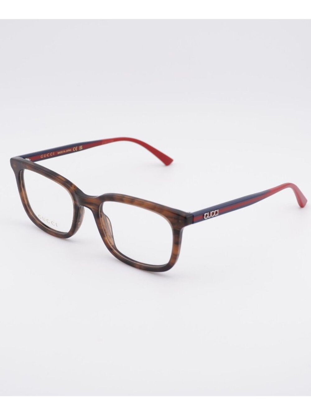 Gucci GG1928O 003 Eyeglasses Havana 53mm Square Frame